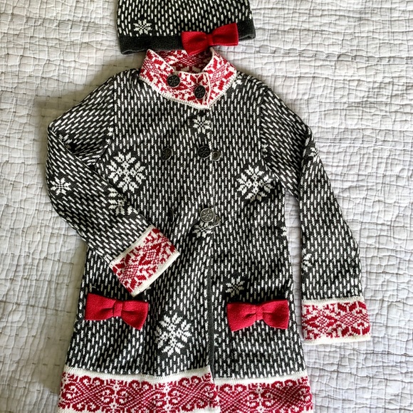 Festive & Fashionable Sweater and Hat - Picture 2 of 5